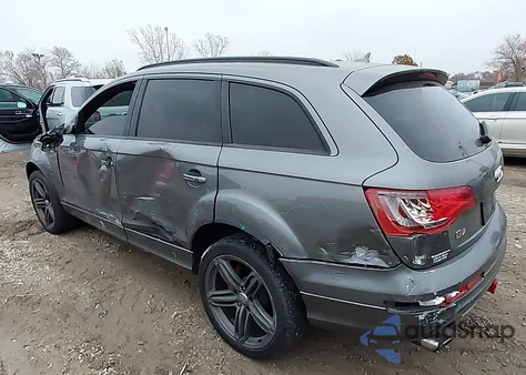 2014 Audi Q7 3.0T S Line Prestige from USA, damaged, VIN WA1DGAFE0ED010706
